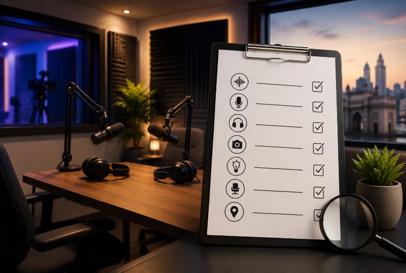 8 Things to Check Before Booking a Podcast Studio in Mumbai